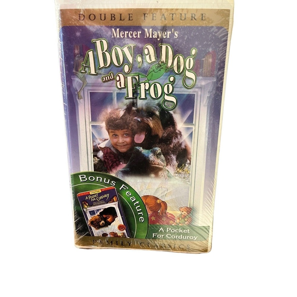 A Boy A Dog And A‎ Frog And A Pocket For Corduroy Vhs Double Feature
